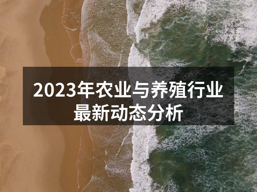 智能养殖技术正在改变传统模式